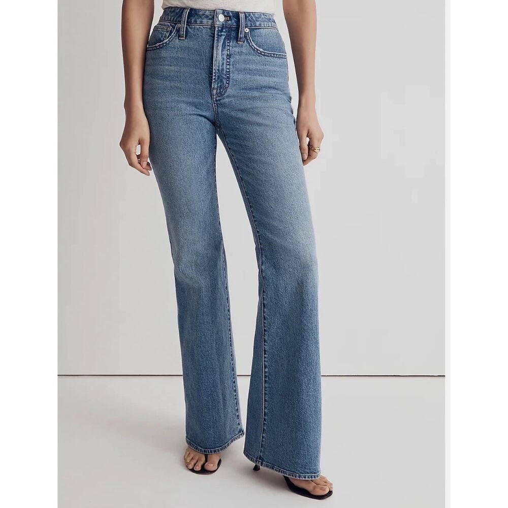 Madewell Women's Blue Flare Jeans